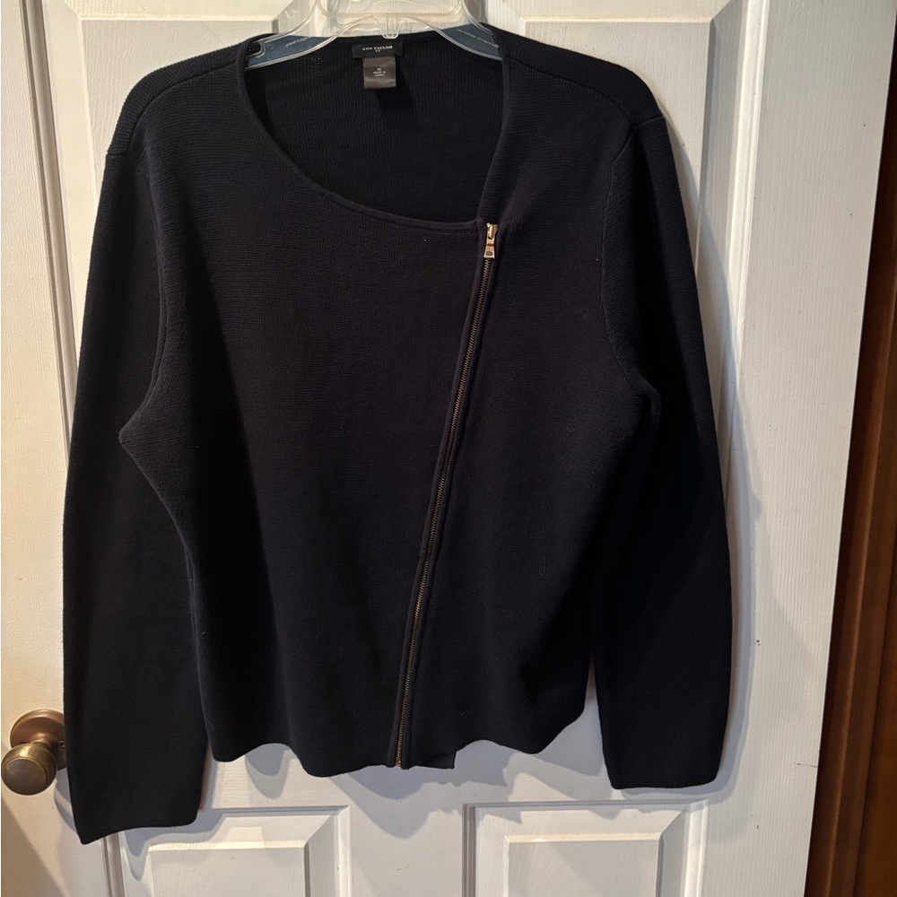 Ann Taylor Black Knit Sweater